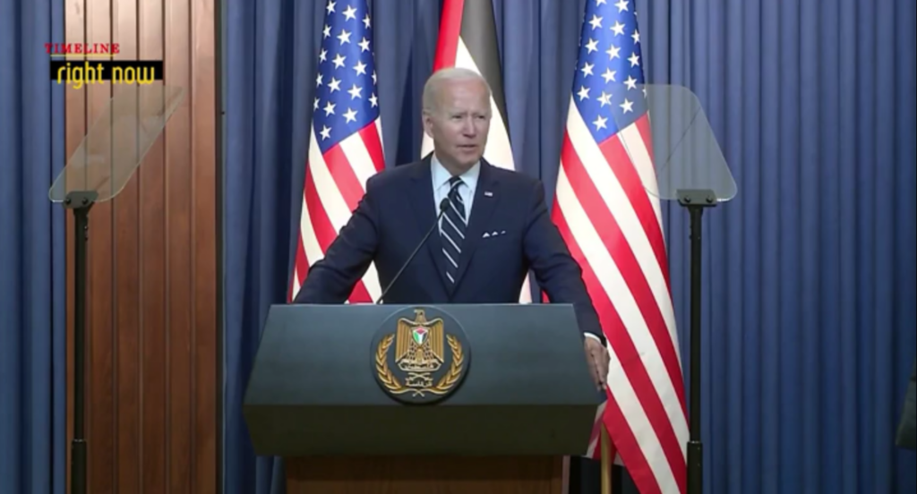 Joe Biden Makes Incredible Gaffe About ‘Sending Covid-19’ to West Bank and Gaza