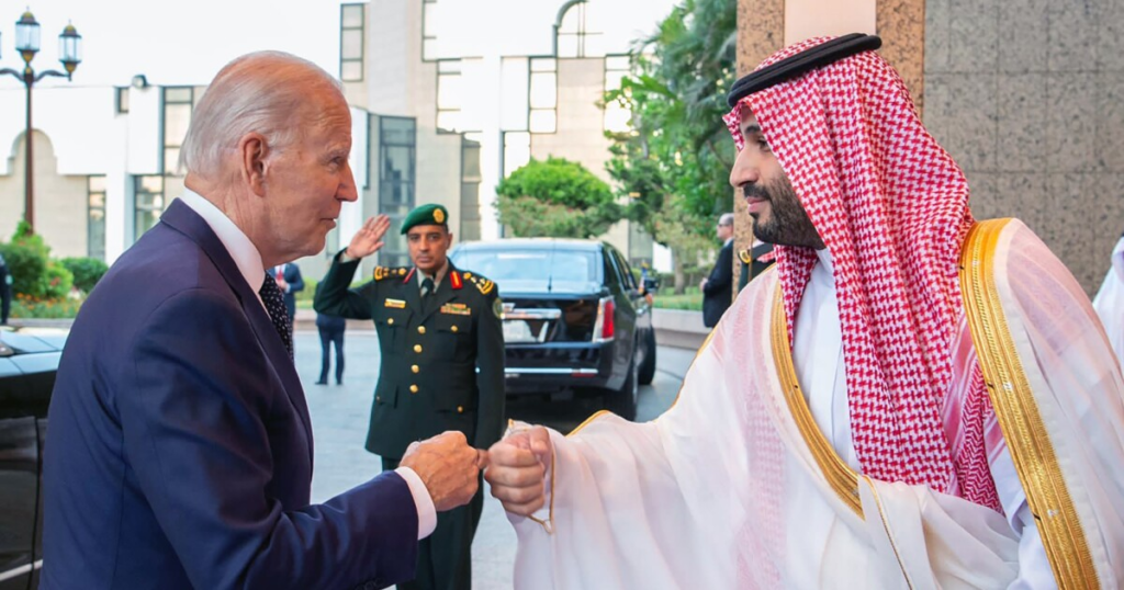 Biden shows no regrets over fist bump with MBS: 'Happy to answer a question that matters'