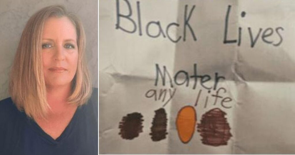 Young Girl Forced Into Public Apology and Given Cruel Restriction After Addition to BLM Poster Angers Woke School: Report
