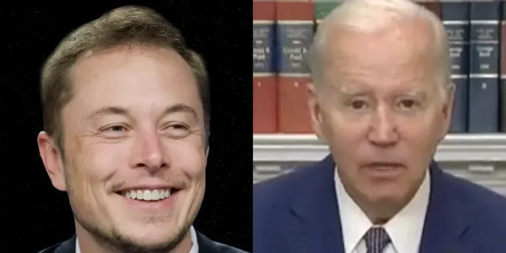 ELON MUSK: NO COMMENT ON TWITTER SALE, FINDS TIME TO DUNK ON JOE BIDEN'S LATEST TELEPROMPTER SCREW UP