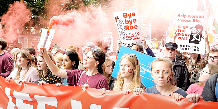 Pro-Life Protest in Ireland Shows International Support for ‘Roe’ Decision