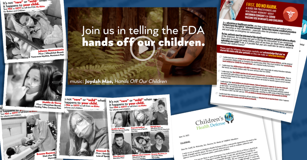 Tell the FDA — Hands Off Our Children!