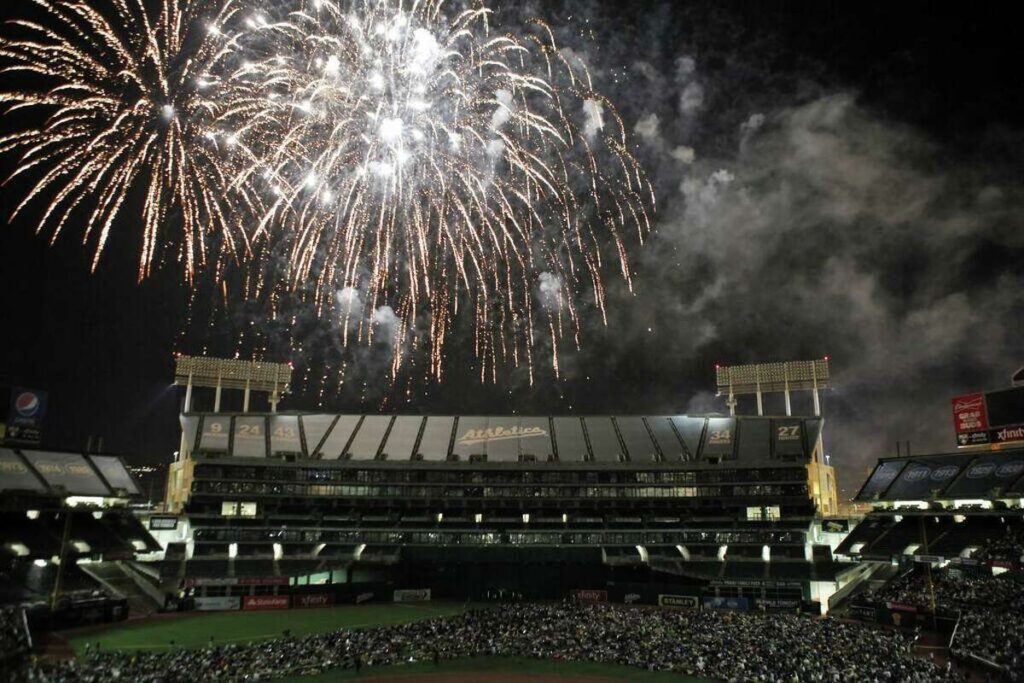 Oakland A’s MLB Fans Injured by ‘Celebratory Gunfire’ During Post-Game Fireworks Show
