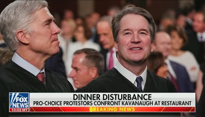 Politico: Defending Kavanaugh's Right to Eat in Peace Is a Culture War