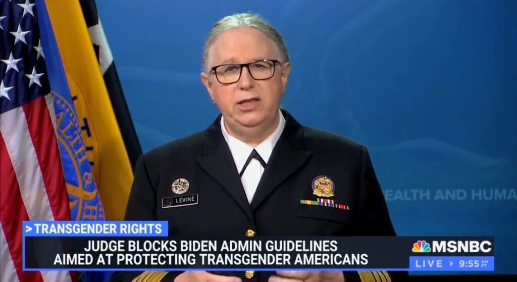 SICK: Biden’s Transgender Assistant Secretary of Health Dr. Levine Says We Need to “Empower” Children to go On Puberty Blockers (VIDEO)