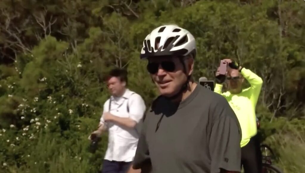 LOL! Internet Users Troll Google... Make Area Where Biden Fell Off His Bike A Historic Location... You’ll LOVE What They Named It