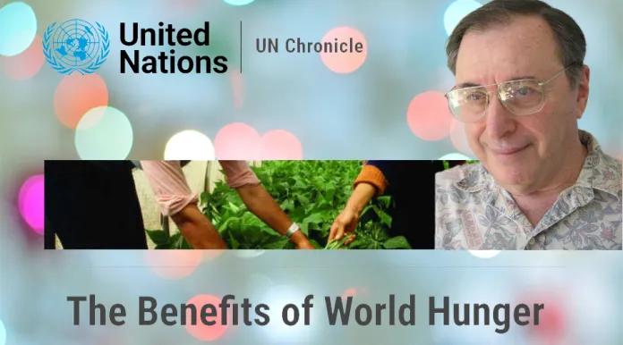 Article describing “The Benefits of World Hunger” published by the UN goes viral, netizens confused whether it is real or satire