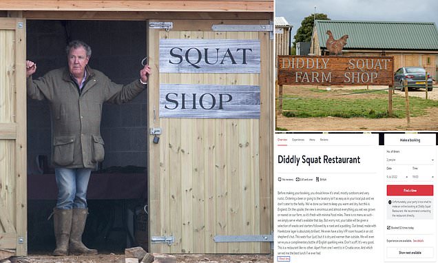 Jeremy Clarkson finally opens his 40-seat Diddly Squat farm restaurant after finding 'planning loophole'