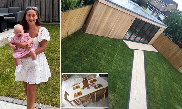 Childminder WINS the right to run her business out of £20,000 shed in her back garden - after neighbor complained it would be noisy and left her feeling like a 'criminal'