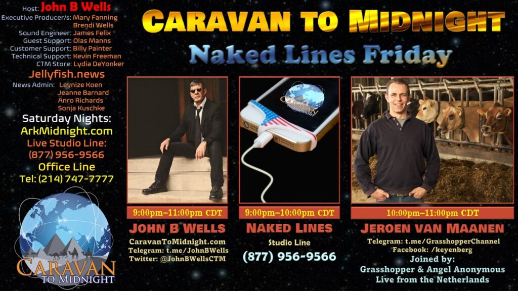 29 July 2022 - Caravan to Midnight Topic: Naked Lines Friday
