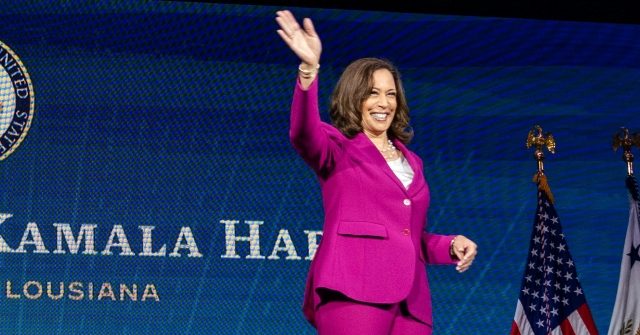 Kamala Harris Event Stage Features Embarrassing Spelling Error in New Orleans