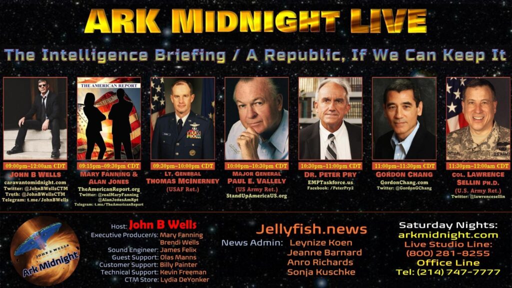 Ark Midnight Tonight - The Intelligence Briefing / A Republic, If We Can Keep It