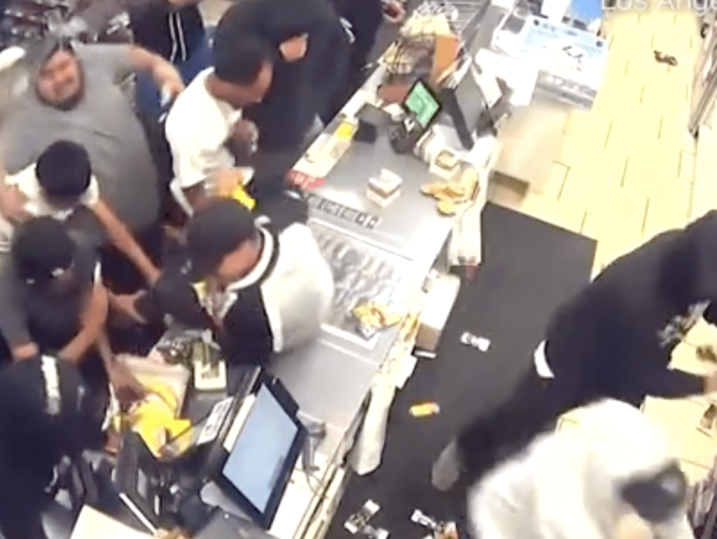 Violent CA New Normal: Over 100 Criminals Caught On Video Ransacking And Looting 7-11 Store While Clerk Watches Nightmare Scene Unfold [VIDEO]