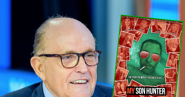 Rudy Giuliani Predicts ‘My Son Hunter’ Will Be ‘Censored as Much as Possible’ By Media, Democrats, Biden, Pelosi