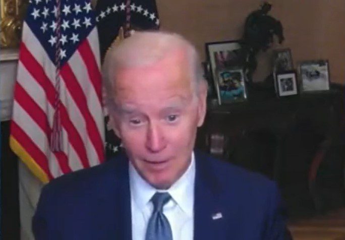 Exhausted, Sickly Biden Refers to Himself as “Vice President” During Virtual Meeting