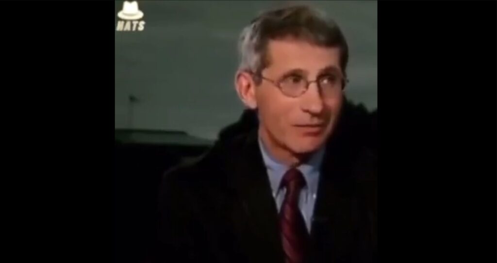 NEW BOMBSHELL Video of Dr. Fauci Resurfaces: “If she really had the flu, she doesn’t need a flu vaccine...The best vaccination is to get infected yourself”