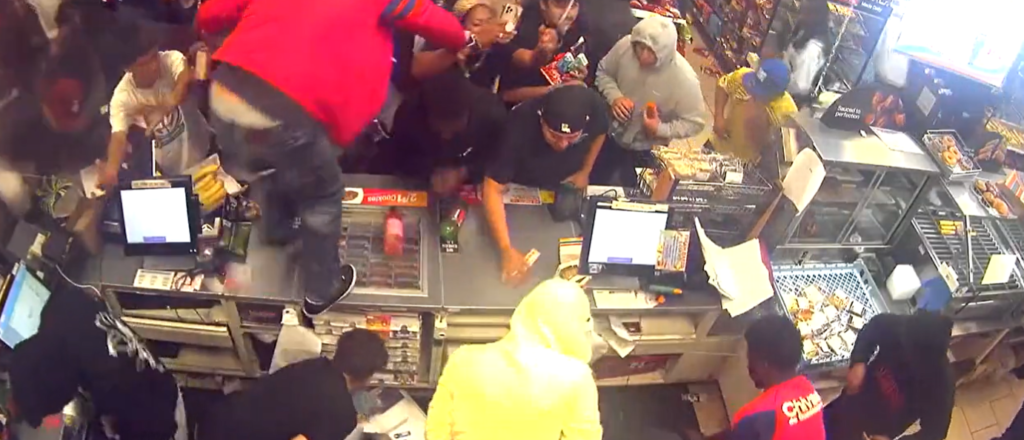 Police Release Footage Of Mass Looting At 7-Eleven