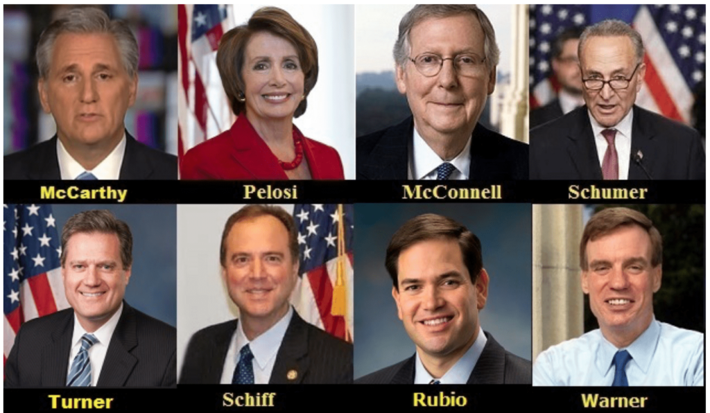 Breaking: “Gang Of Eight” Requests Access To Records Taken During FBI Raid Of Mar-A-Lago...Are They Worried About What Evidence The Documents Contain?