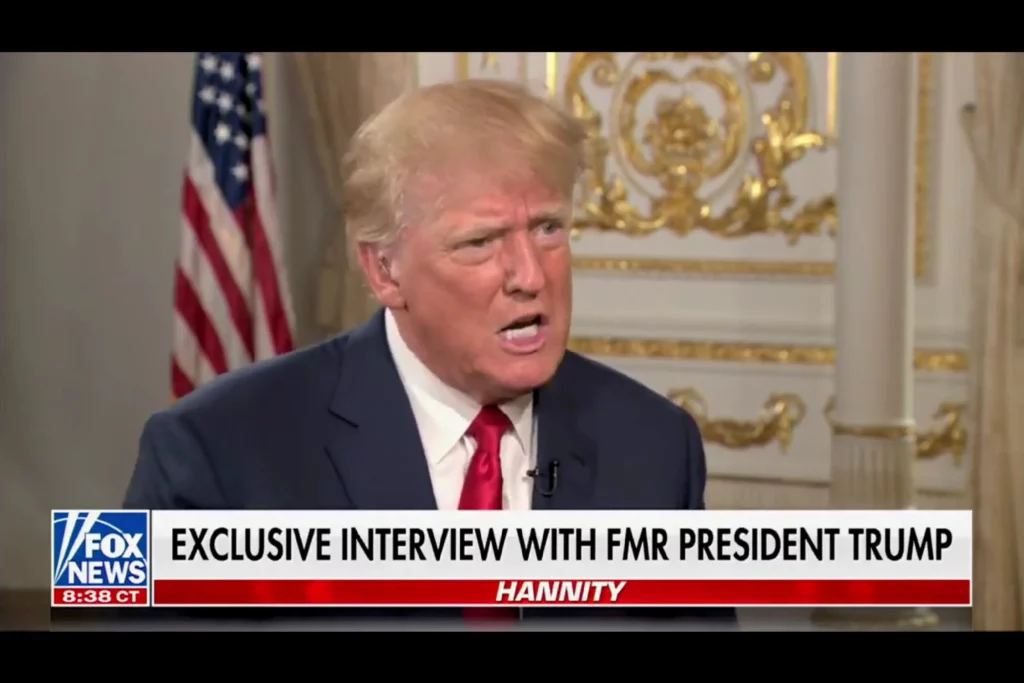 President Trump to Sean Hannity: “I Think They Took My Will” During Mar-A-Lago Raid (VIDEO)