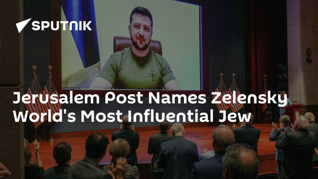 Jerusalem Post Names Zelensky World's Most Influential Jew