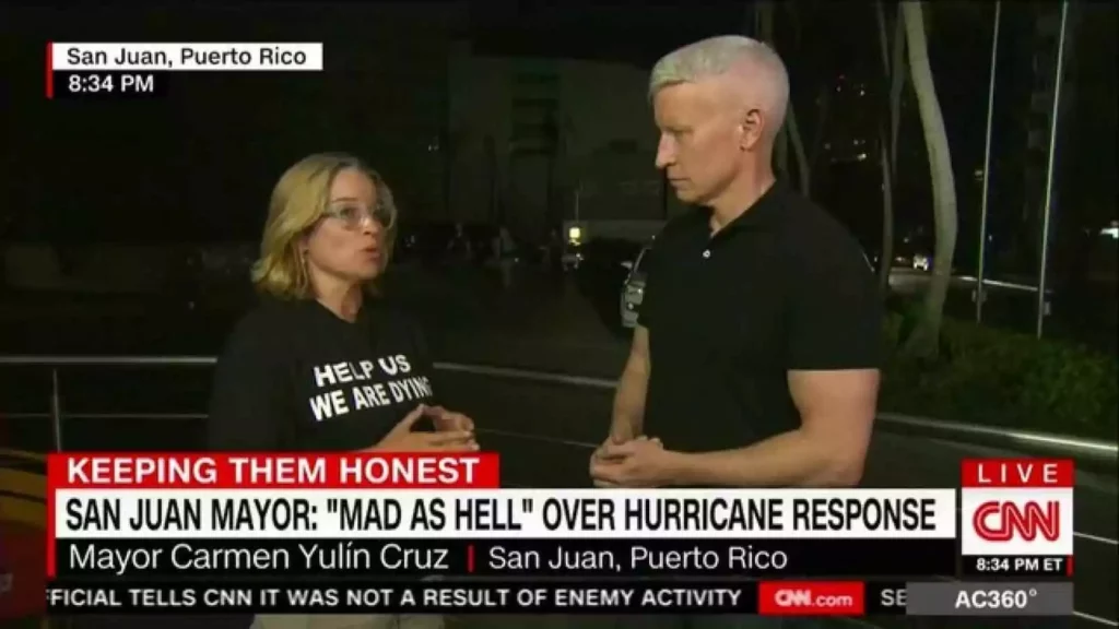 Why Doesn’t Media Doesn’t Blame Puerto Rico Hurricane Blackout on White House?