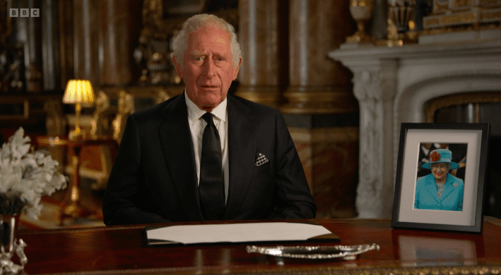 King Charles III Gets Choked Up in First Address to the Nation in Wake of Queen Elizabeth’s Death: “To my darling mama…” [VIDEO]