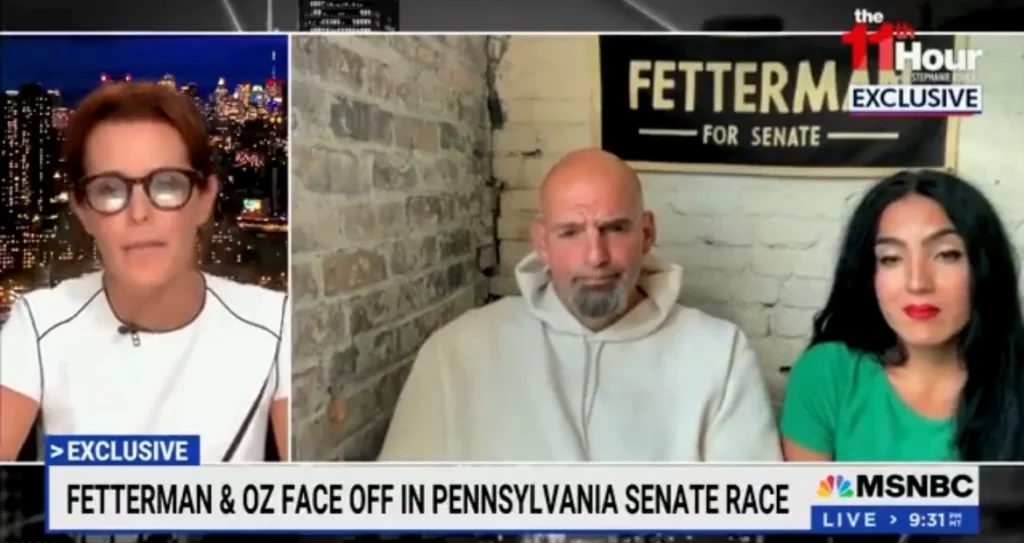Pennsylvania Democrat John Fetterman Says He Still Won’t Debate Dr. Oz – Calls it a “Sad” Question (VIDEO)