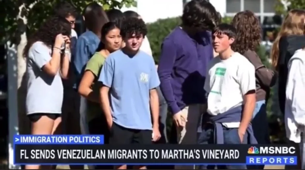 MSNBC Says Illegal Aliens “Are Actually Thanking Governor Ron DeSantis For Having Brought Them to Martha’s Vineyard” (VIDEO)