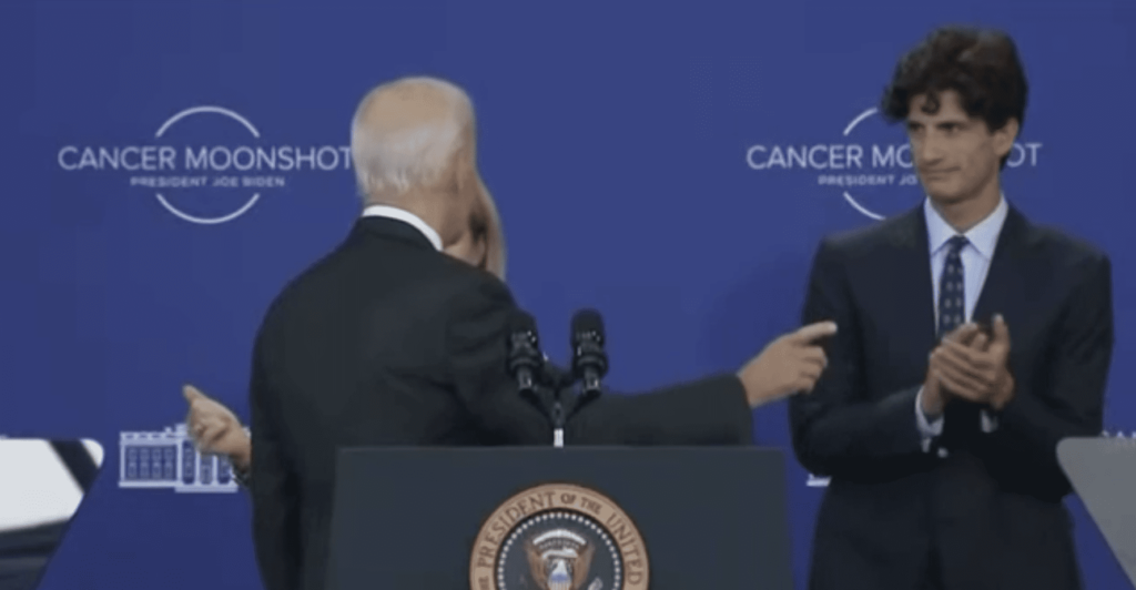 DERP! Joe Biden Can’t Figure Out How To Get Offstage…