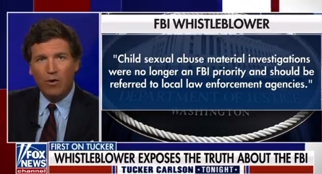 FBI Whistleblower Says Agency Downgraded Child Sex Abuse Material Investigations to Focus On 'Domestic Extremists'