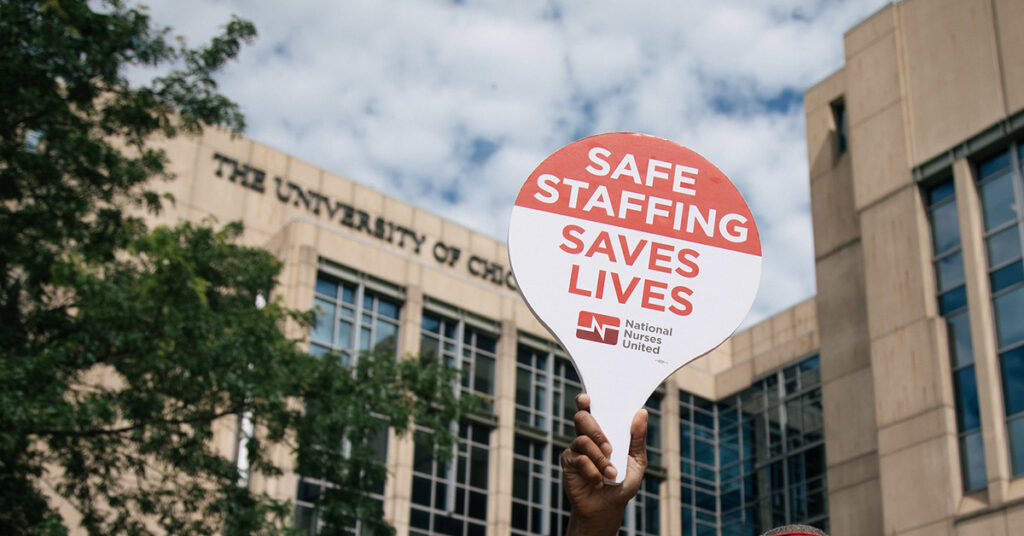 Chicago nurses hold protest for patient safety