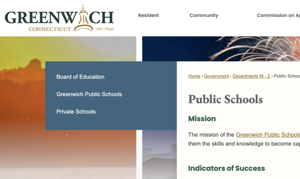 Letter Issued Calling For Greenwich Schools Superintendent And Deputy Superintendent To Be Placed On Leave