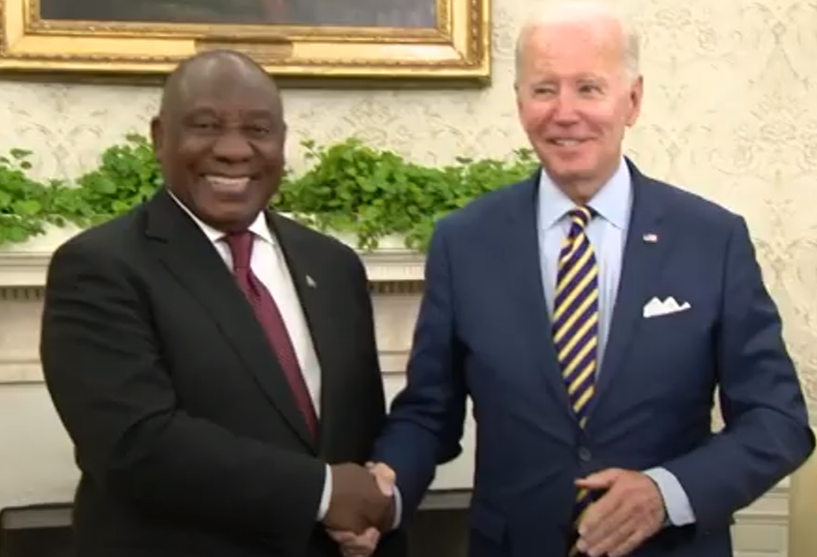 Biden, Kamala Meet Racist Commie-Allied South African Boss