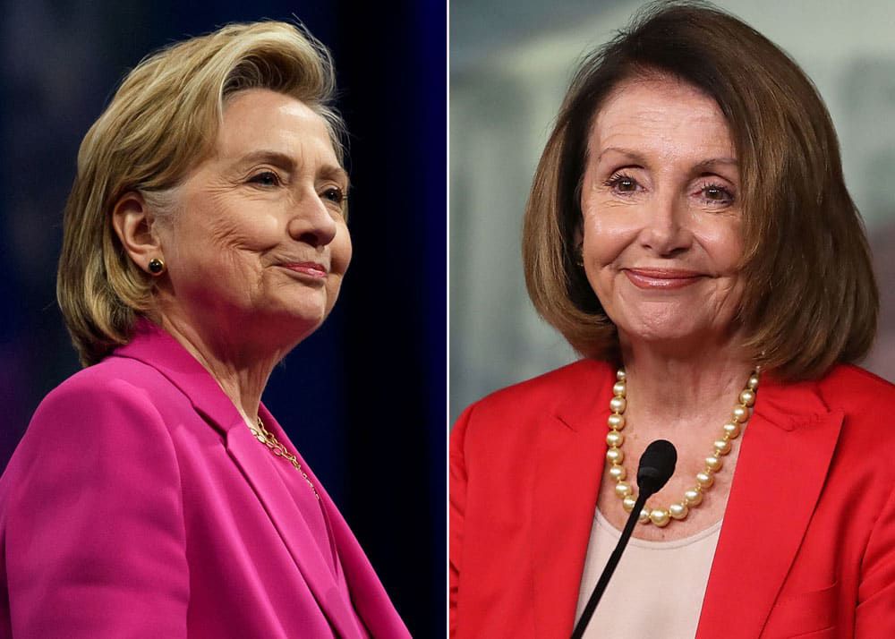 Hillary Clinton Compares Nancy Pelosi To Queen Elizabeth II