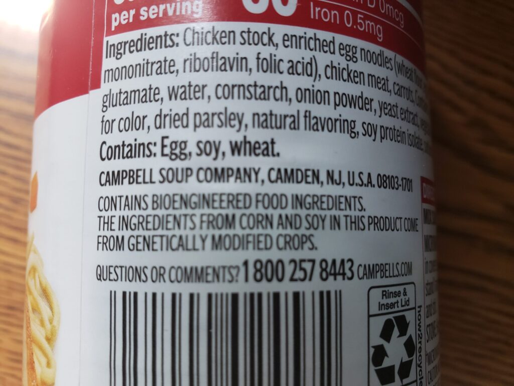 ‘Contains Bioengineered Food Ingredients’ – Why It’s On So Many Labels Now