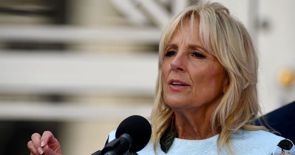 Jill Biden Attends Event for 20 Minutes, Asks Audience to 'Dig a Little Deeper' After They Already Paid $1,000