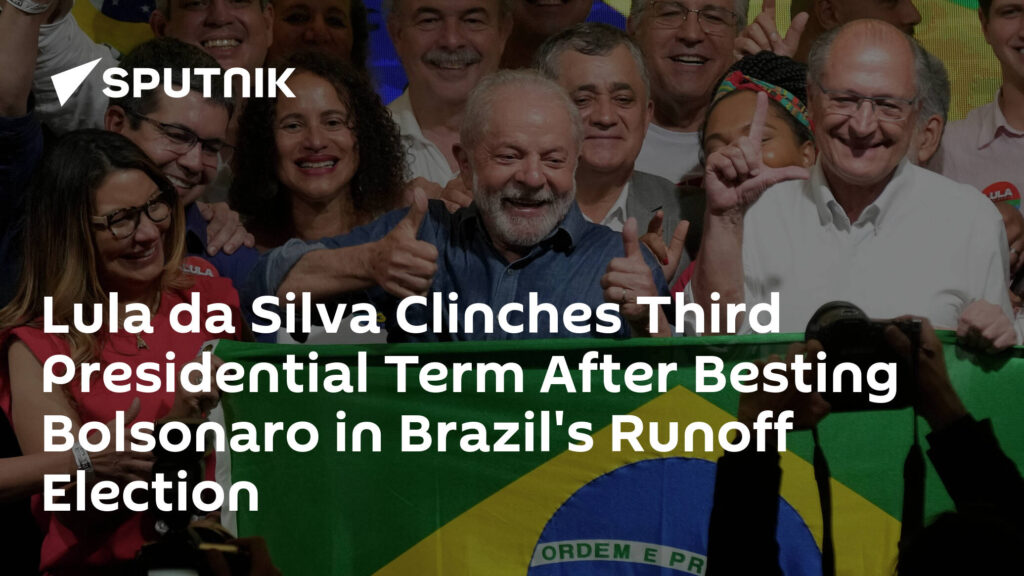 Lula da Silva Clinches Third Presidential Term After Besting Bolsonaro in Brazil's Runoff Election