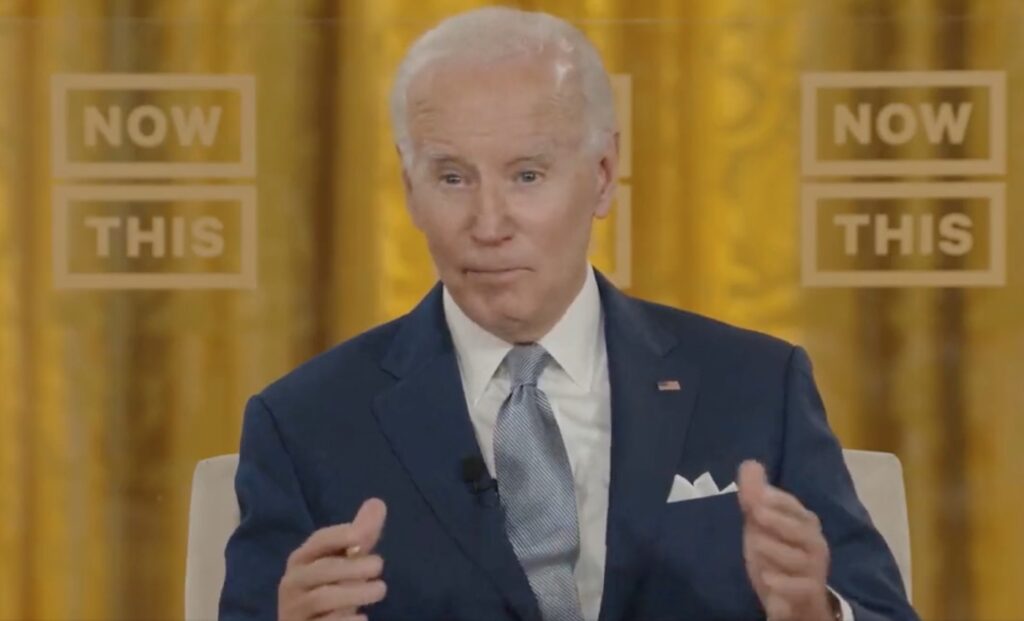 Biden goes fully delusional, says he got student loan bailout 'passed by a vote or two'