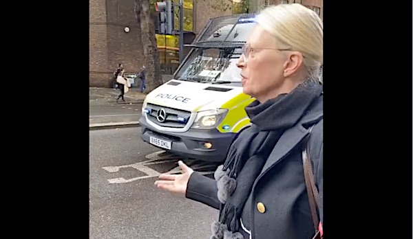 WATCH: Fed-up woman brilliantly destroys eco-terrorist blocking traffic