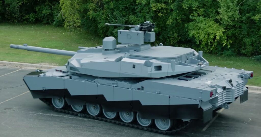 America's Newest Tank Revealed, You Can Thank Pentagon Climate Goals for What's Been Done to the Power Plant