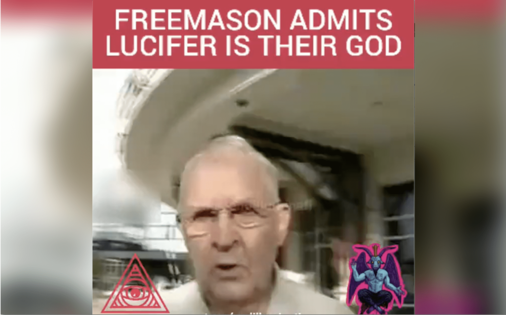 WARNING: Freemason Admits Lucifer Is His God