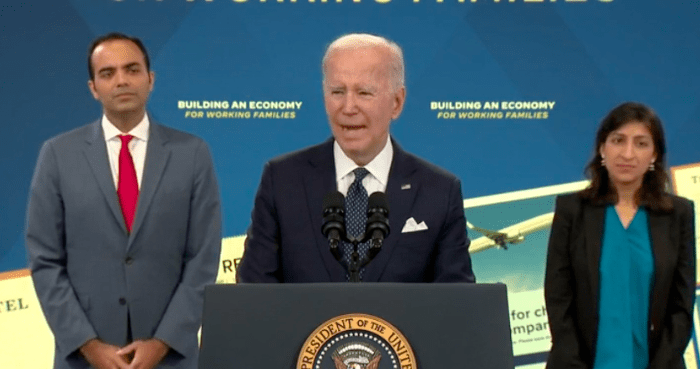 Biden Goes on Bizarre, Incoherent Tangent on Inflation: “Take an Average Family Who’s Going To Go Visit Their Mother or Father for Thanksgiving—What’s the Charge if They’re Going to Come Home from School?”[VIDEO]