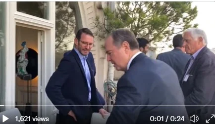 Pencil-Neck Adam Schiff and Rep. Maloney Campaign in Paris with Rich Donors at “Stop MAGA Republicans” Fundraiser