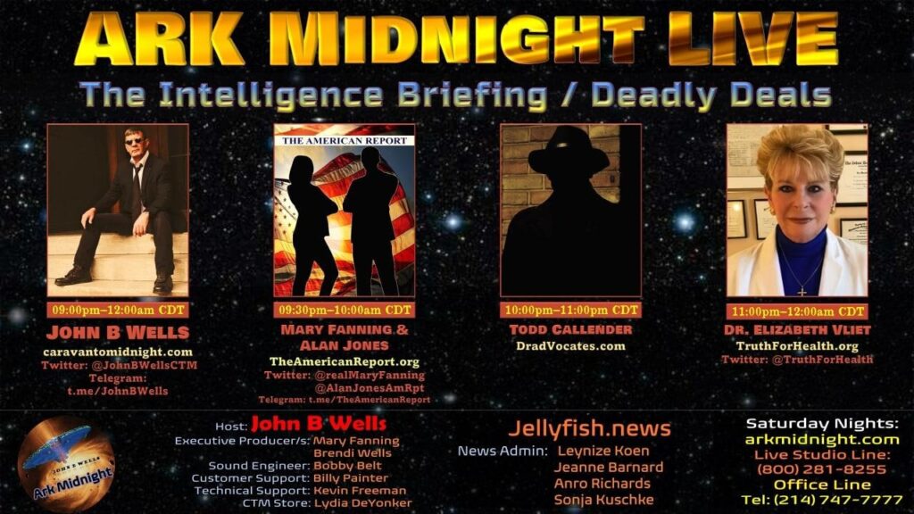 08 October 2022 - Ark Midnight - The Intelligence Briefing / Deadly Deals