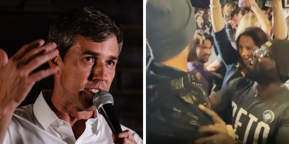 BREAKING: Conservative journalist assaulted after challenging Beto O'Rourke on trans surgeries for minors