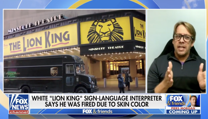 Broadway’s 'The Lion King' Fires Workers Over Skin Color