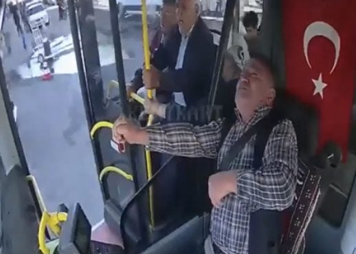SHOCKING FOOTAGE: Bus Driver Suffers Heart Attack and Crashes While Transporting Passengers