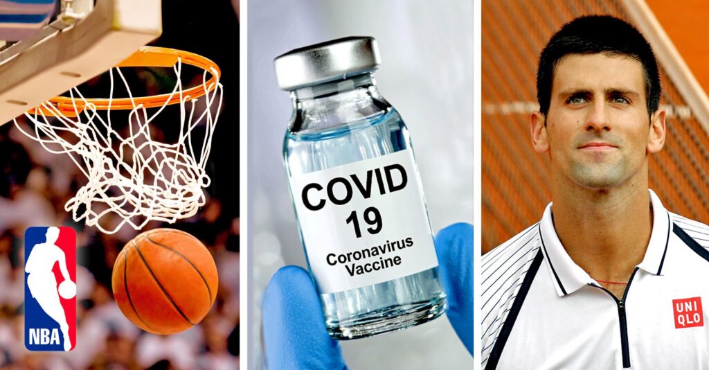Fired Referees Sue NBA Over Vaccine Mandate, as Djokovic Cleared to Play in Australian Open