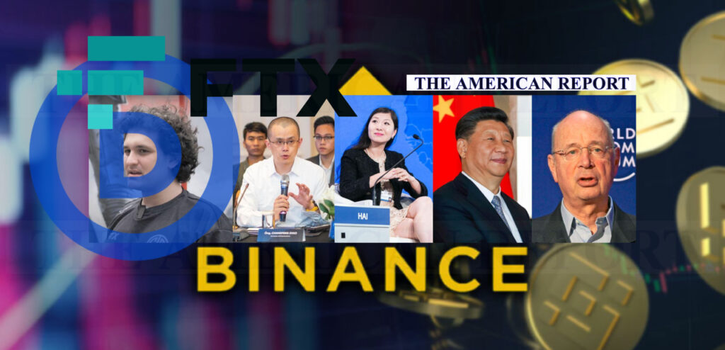 China Pay Day: FTX Early Investor Binance Linked To CCP, Klaus Schwab’s WEF, UN; Sounds Like A Pump And Dump For Dems And CCP