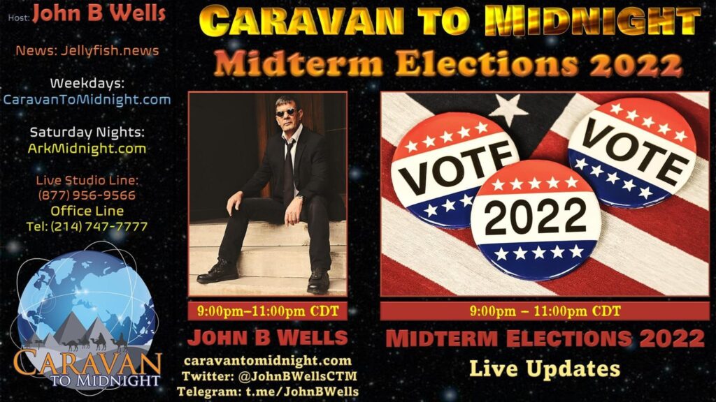 08 November 2022 - Caravan to Midnight: Midterm Elections 2022 Live Updates